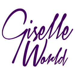 Giselle World Logo purple